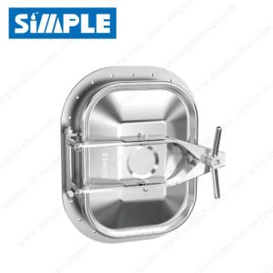 Hygienic Manhole Door with Back-side opening SMRT-48