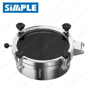 Hygienic Manway Cover with Glass Pane, SMRD-20