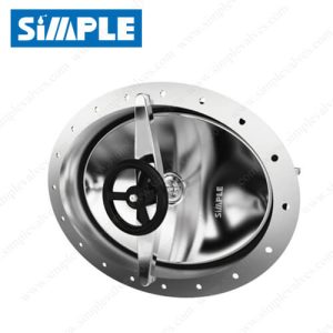 Hygienic Pressure Manhole, Inwards Opening SMOV-50