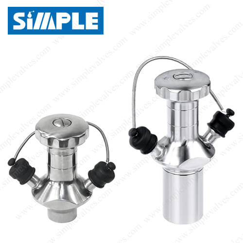 Hygienic Sample Valve with Auto Reset Handle Hygienic Sample Valve with Auto Reset Handle