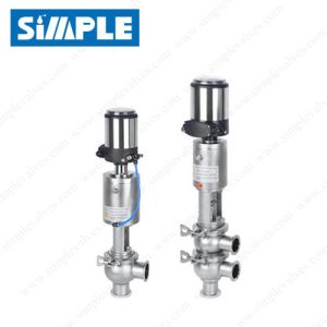 Hygienic Shut Off Valve with IL-TOP (EP Positioner), 4-20mA Modulating