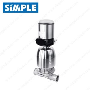 Sanitary Pneumatic Operated Diaphragm Valve with IL-TOP (EP Positioner)