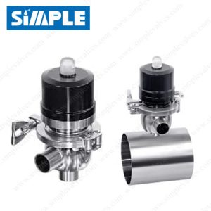 Pneumatic Radial Diaphragm Valve for Aseptic Processing