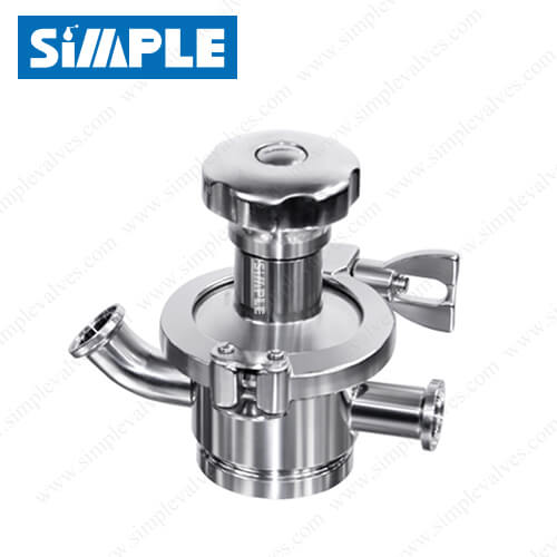 Radial Diaphragm Valve, Aseptic Design Radial Diaphragm Valve, Aseptic Design