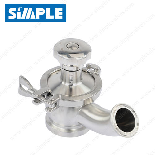 Radial Tank Bottom Diaphragm Valve, Aseptic Design Radial Tank Bottom Diaphragm Valve, Aseptic Design