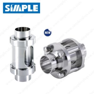 SV-12AW Hygienic Sight Glass, Zero Dead Leg Design