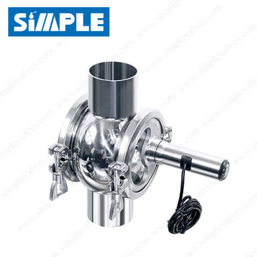 SV-12CW-L Sanitary Cross Sight Glass, 4 Way Sight Glass with Lighting SV-12CW-L Sanitary Cross Sight Glass, 4 Way Sight Glass with Lighting