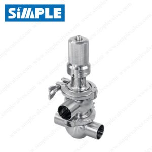 SV-9-4W Sanitary Pressure Reducing Valve, 4-Way Safety Valve