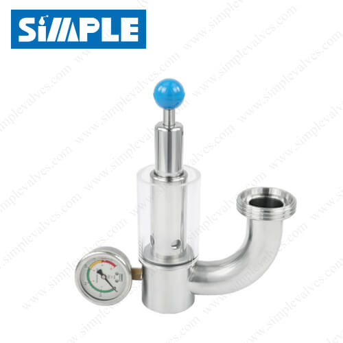 SV-9BPC-P Sanitary Bunging Pressure Device with Pressure Gague SV-9BPC-P Sanitary Bunging Pressure Device with Pressure Gague