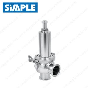 SV-9NM Sanitary Safety Valve with Tri-clamp Ends, New Design