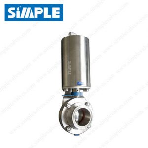 Sanitary Butterfly Valve with Pneumatic Actuator, NCNOAA Operations