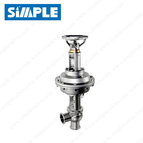 Sanitary Diverter Valve, Manual and Pneumatic in One Sanitary Diverter Valve, Manual and Pneumatic in One