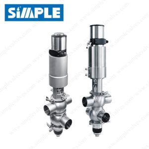 Sanitary Double Seat Mixproof Valve for High Purity Appliction