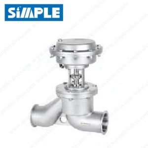 Sanitary Globe Valve with Diaphragm Actuator