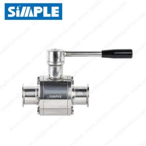 Sanitary Manual Ball Valve, Full Port Ball Valve, Hygienic Design