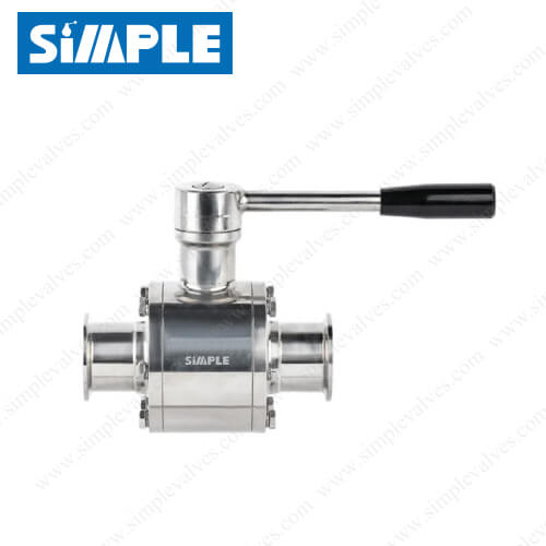 Sanitary Manual Ball Valve, Full Port Ball Valve, Hygienic Design