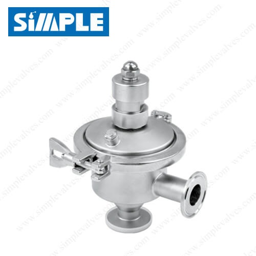 Sanitary Mini Constant Pressure Modulating Valve, Tri-clamp Ends