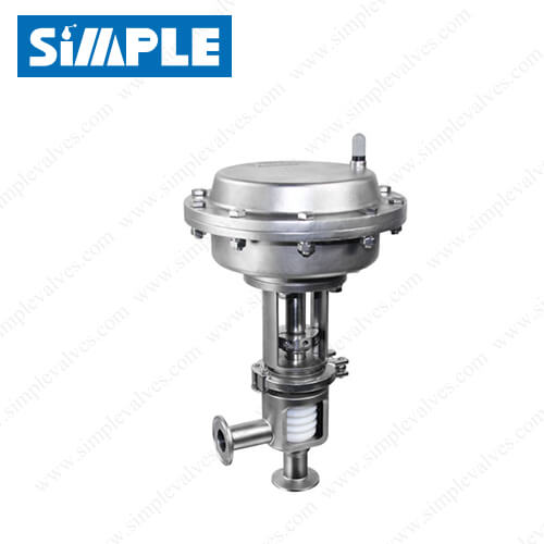 Sanitary Mini Diverter Valve with Diaphragm Actuator Sanitary Mini Diverter Valve with Diaphragm Actuator