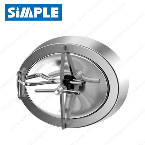 Sanitary Shadowless Manways, Elliptical Type SMOV-27 Sanitary Shadowless Manways, Elliptical Type SMOV-27