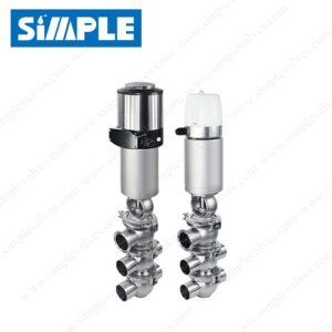 Sanitary Shut Off Valve with C-TOP Control Module, Signal Feedback