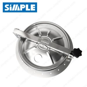 Sanitary Tank Manhole Cover with Back-side opening SMRD-45