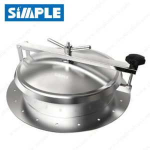 Sanitary Tank Manway Doors with Back-side opening SMRD-43