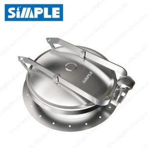 Sanitary Tank Manway Lids with Back-side opening SMRD-44