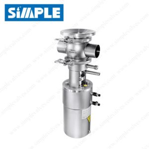 Sanitary Tank Outlet Mixproof Valve, Full Drainability