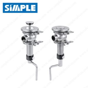 Sanitary Tank Outlet Valve, Ball Body, Manual Type