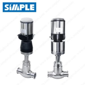 Sanitary Tri-clamp Globe Valve with IL-TOP (EP Positioner)