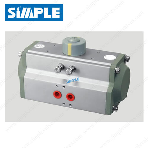 6. Aluminum Pneumatic Actuator, Horizontal Type 6. Aluminum Pneumatic Actuator, Horizontal Type