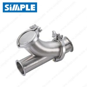 Sanitary Ball Check Valve with Tri-clamp Ends