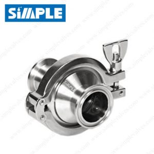 Tri Clamp Check Valve, Sanitary Design, Spring Loaded