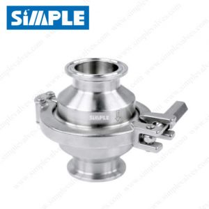 Tri Clover Check Valve with Teflon (PTFE) Seat, New Design