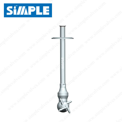 SV-13JHA Sanitary Tank Cleaning Nozzle Assembly, Custom Length SV-13JHA Sanitary Tank Cleaning Nozzle Assembly, Custom Length