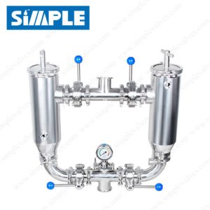 SV-14DM Sanitary Duplex Filter