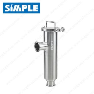 SV-14LC Sanitary Tri Clamp Strainer, L Type Filter