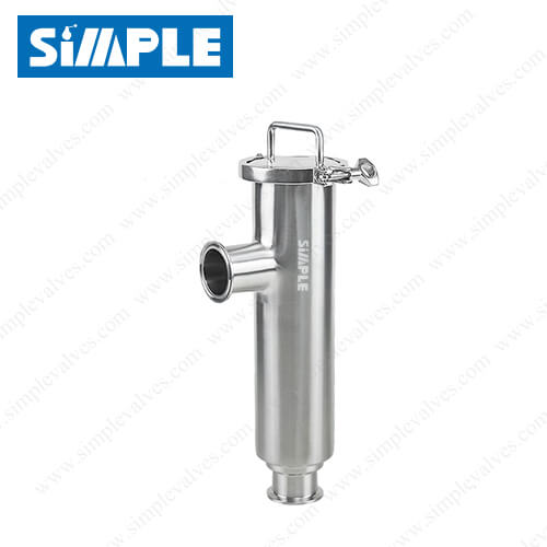SV-14LC Sanitary Tri Clamp Strainer, L Type Filter