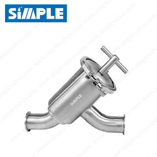 SV-14YC Sanitary Y Strainer, Tri Clamp Y Type Filter SV-14YC Sanitary Y Strainer, Tri Clamp Y Type Filter
