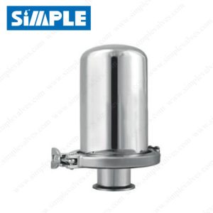 Sanitary Rebrether with Tri-clamp End