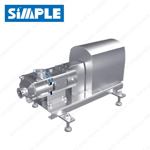 SV-18LGL-MC Sanitary Twin Screw Pump with Motor SV-18LGL-MC Sanitary Twin Screw Pump with Motor