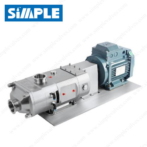 SV-18LGR-M Sanitary Twin Screw Pump with Motor SV-18LGR-M Sanitary Twin Screw Pump with Motor