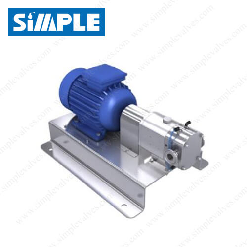 SV-18STUL-M Sanitary Lobe Pump, Pure Stainless Steel Body SV-18STUL-M Sanitary Lobe Pump, Pure Stainless Steel Body