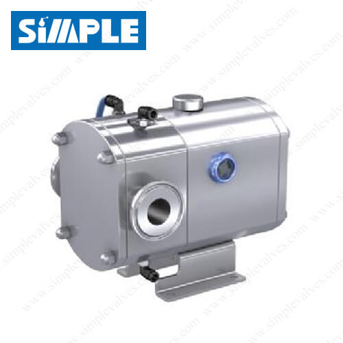 SV-18STUL Sanitary Lobe Pump, Pure Stainless Steel Body SV-18STUL Sanitary Lobe Pump, Pure Stainless Steel Body